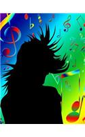 Blank Sheet Music Notebook: 120 Pages of Blank Music Manuscript Paper. Each Page Containing 12 Staves 8.5 X 11