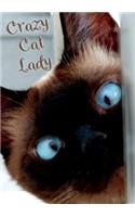 Crazy Cat Lady Notebook