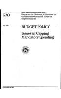 Budget Policy: Issues in Capping Mandatory Spending