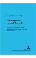 Vorlesung Ueber Naturphilosophie Berlin 1821/22