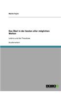 Übel in der besten aller möglichen Welten