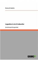 Legasthenie im Kindesalter