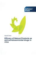 Efficacy of Natural Products as anti-schistosomicidal drugs in mice