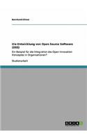 Entwicklung von Open Source Software (OSS)