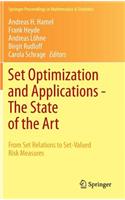Set Optimization and Applications - The State of the Art