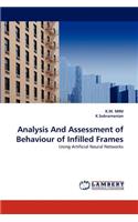 Analysis And Assessment of Behaviour of Infilled Frames