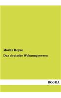 Das deutsche Wohnungswesen: (German)