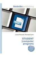 Student (Computer Program): (English)
