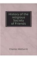 History of the Religious Society of Friends