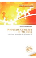 Microsoft Compiled HTML Help