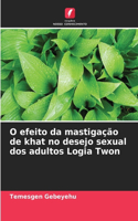 O efeito da mastigação de khat no desejo sexual dos adultos Logia Twon