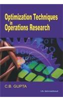 Optimization Techniques in Operation Research