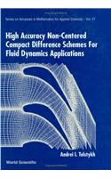High Accuracy Non-Centered Compact Difference Schemes for Fluid Dynamics Applications