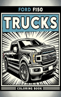 Ford F150 Trucks Coloring Book