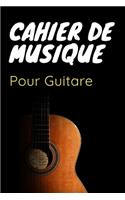 Cahier De Musique Pour Guitare