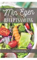 Min Egen Receptsamling: Spara dina egna recept på ett snyggt och smidigt sätt. Boken är även perfekt som födelsedagspresent, bröllopspresent eller som present för studenten