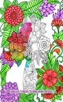 Fabulous Flowers Coloring Book for Adults: An Adult Coloring Book for Stress Relief and Relaxation (Hand-Drawn Images Exclusively Designed)