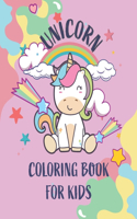 Unicorn coloring book for kids