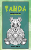 Libro da colorare per adulti - Meno di 10 euro - Parchi nazionali e Animali - Panda