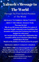 Yahweh's Message To The World: Through The First Global President Of The World