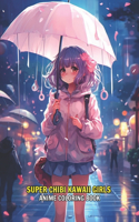 Super Chibi Kawaii Girls Anime Coloring Book