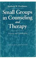 Small Groups in Counseling and Therapy