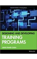 Designing and Developing Training Programs