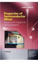 Properties of Semiconductor Alloys