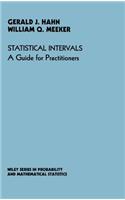 Statistical Intervals