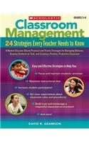 Classroom Management, Grades 3-8