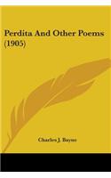 Perdita And Other Poems (1905)