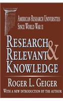 Research and Relevant Knowledge