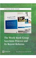 World Bank Group Sanctions Process and Its Recent Reforms