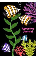 Aquarium journal: Blank Lined Book For Community Fish Tank Maintenance. Great For Monitoring Water Parameters, Water Change Schedule, And Breeding Conditions.