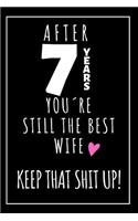 7th Anniversary Notebook
