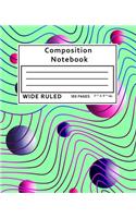 Composition Notebook Wide Ruled