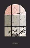Notebook: Bicycle notebook Gift for cyclists, bike, Fixie Bike, mountain bike and racing bike fans, children, teenagers, women and men