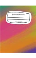 Composition Notebook: 7.44 x 9.69, 18.90 x 24.61