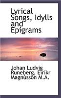 Lyrical Songs, Idylls and Epigrams
