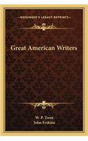 Great American Writers