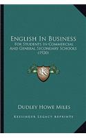 English in Business