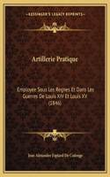 Artillerie Pratique