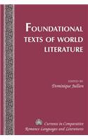 Foundational Texts of World Literature