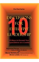 10 Discussions for Effective Leadership
