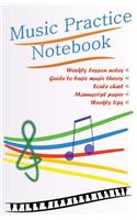 Music Practice Notebook