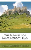 The Memoirs of Barry Lyndon, Esq.