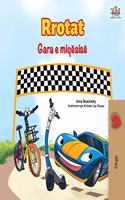 The Wheels The Friendship Race (Albanian Book for Kids)