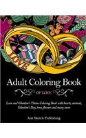 Adult Coloring Book Of Love