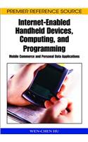 Internet-enabled Handheld Devices, Computing, and Programming: Mobile Commerce and Personal Data Applications