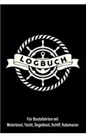 Logbuch für Bootsfahrten mit Motorboot, Yacht, Segelboot, Schiff, Katamaran